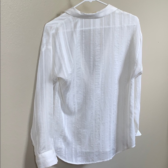 Small White blouse Ann Taylor - Picture 3 of 4